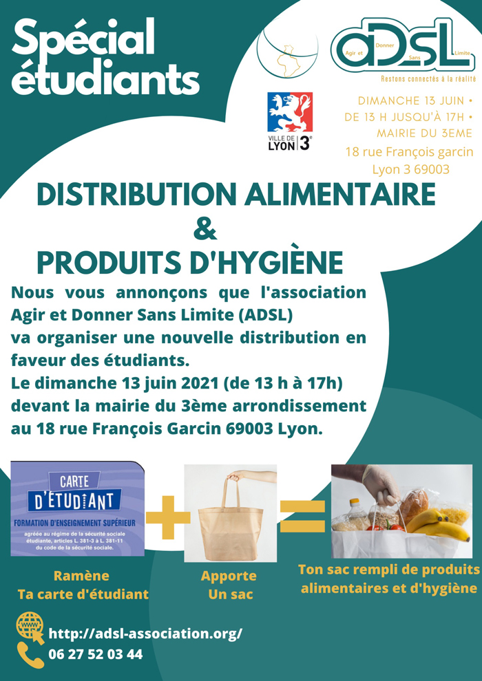 distribution solidaire étudiants