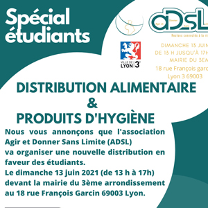 distribution solidaire étudiants 
