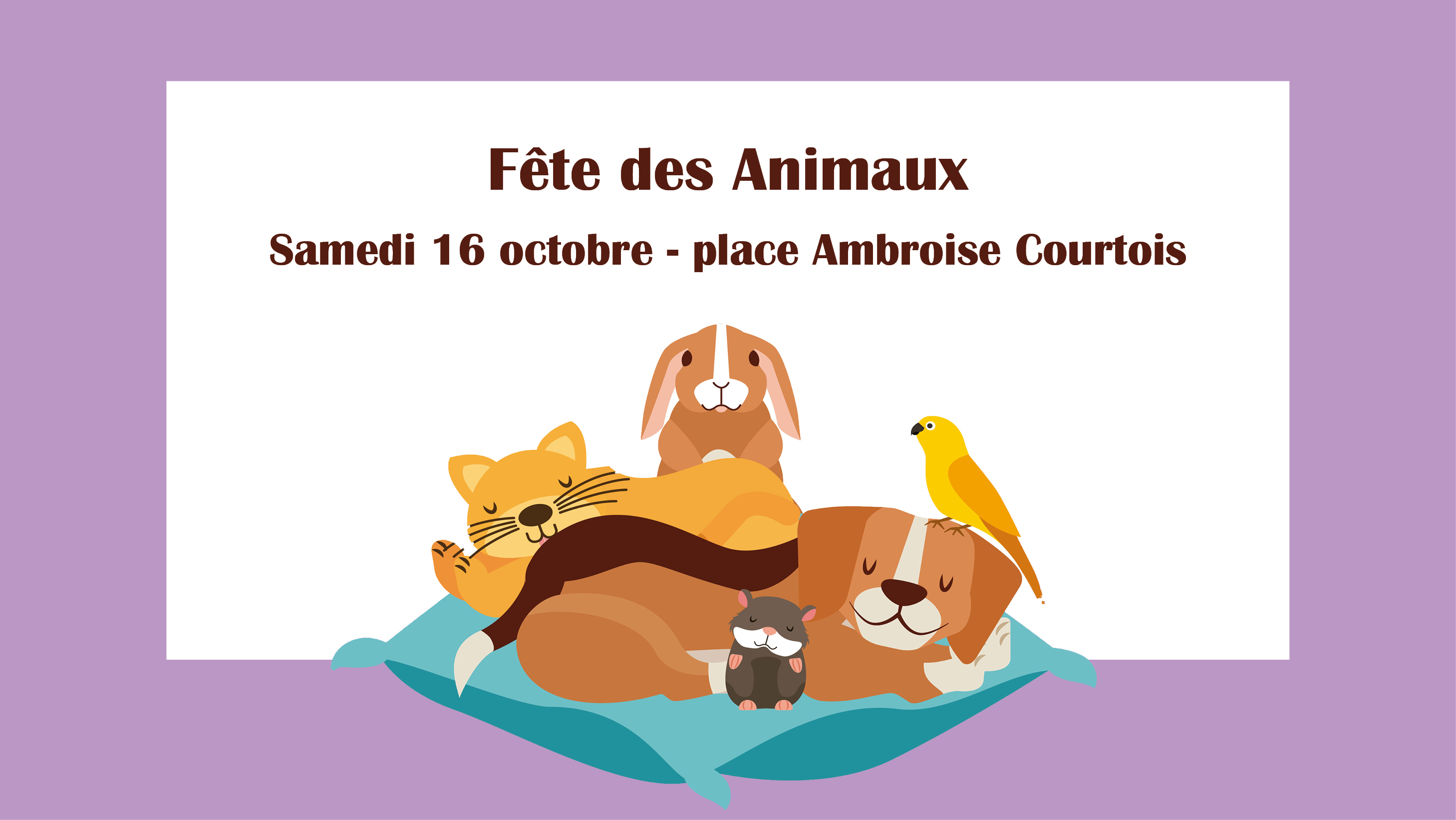 fête des animaux