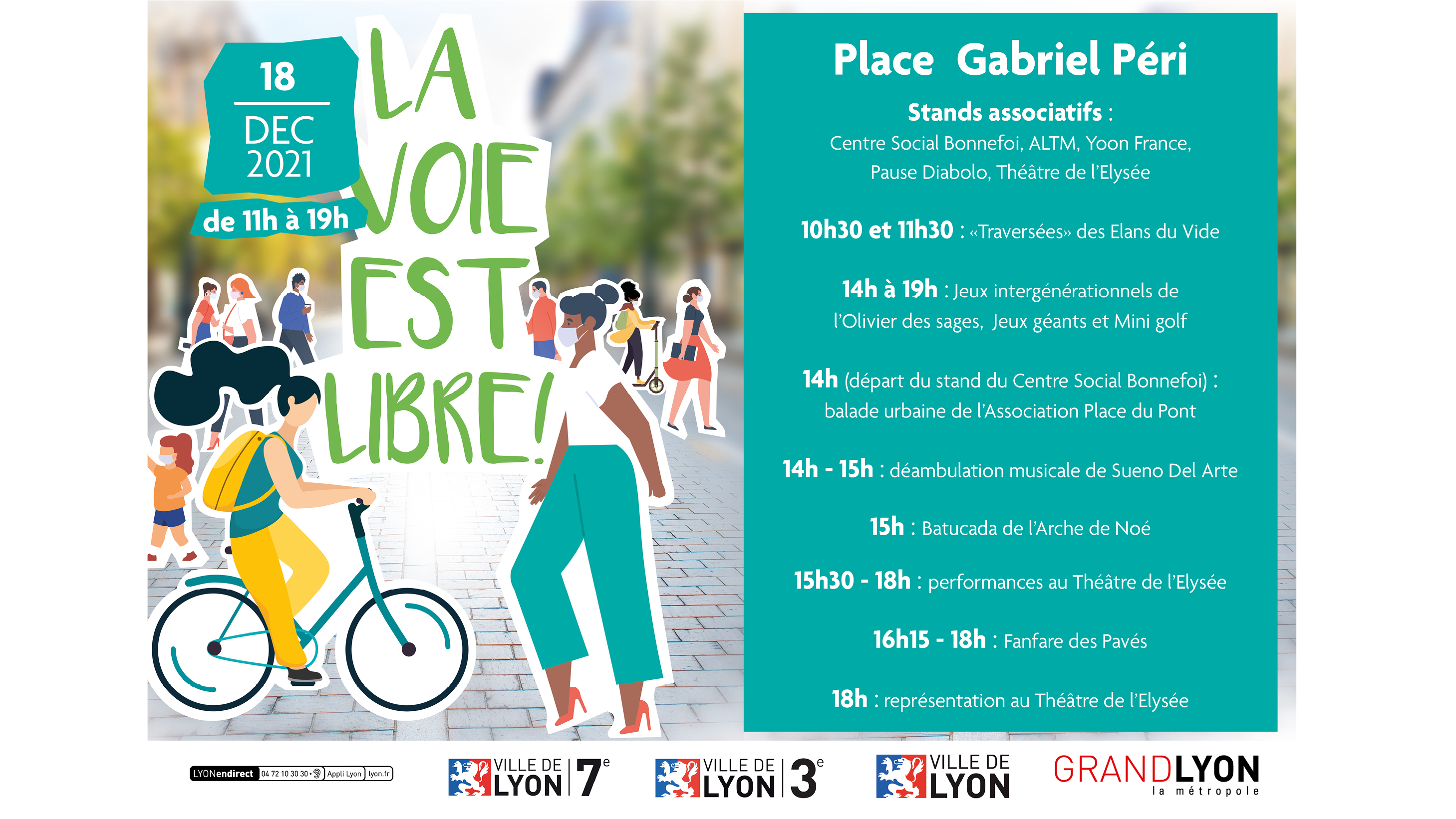 programme de la Voie est libre du 18 décembre