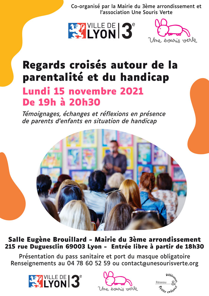 Affiche de la conférence organisée le 15 novembre à la mairie du 3