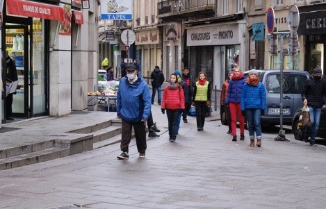 Photographie d'une performance des Elans du Vide