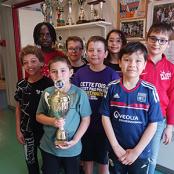 Les joueurs d'échecs de l'école Georges Pompidou